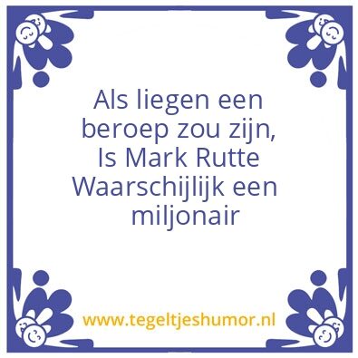 Tegeltje: Liegen