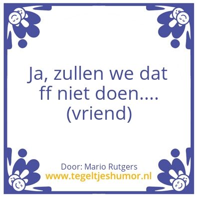 Tegeltje: Examinator die ingrijpt