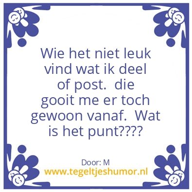 Tegeltje: Vrienden!