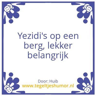 Tegeltje: Quote van de dag