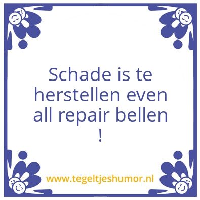 Tegeltje: Allrepair