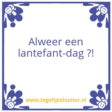 Tegeltje: Vrije dsg