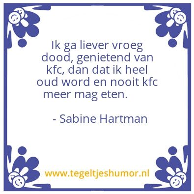 Tegeltje: Tegeltje