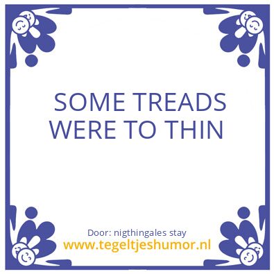 Tegeltje: analog optical internet