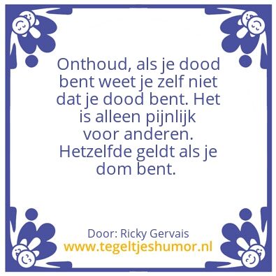 Tegeltje: Tegeltje