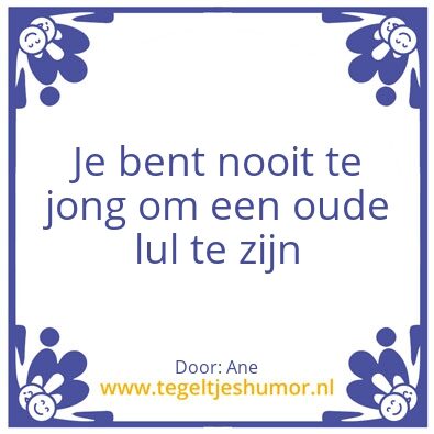 Tegeltje: Bram
