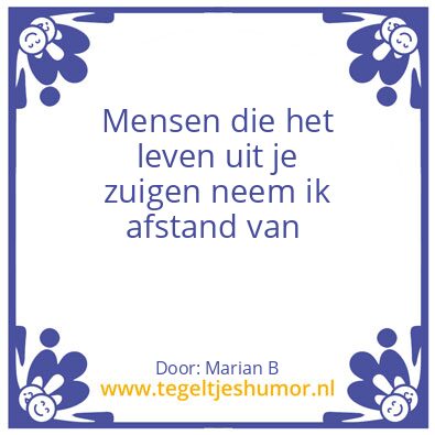 Tegeltje: Marian Borg