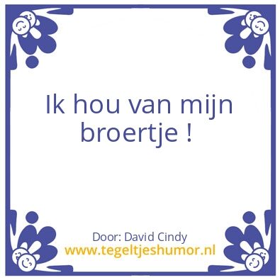 Tegeltje: Emilio