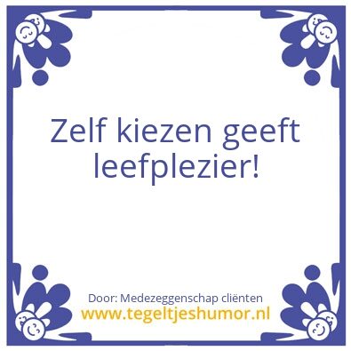 Tegeltje: Werkoverleg cliÃ«nten