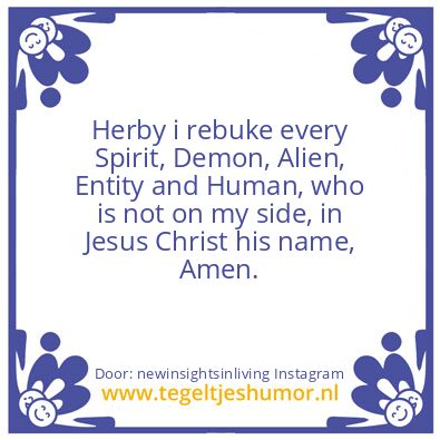 Tegeltje: the remarks on my tiles