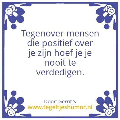 Tegeltje: Ik ben Gerrit