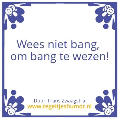 Tegeltje: Boer Frans