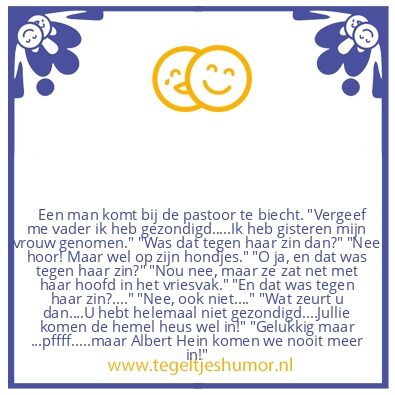 Tegeltje: Biechten