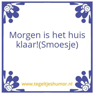 Tegeltje: Sm