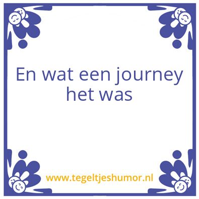 Tegeltje: =