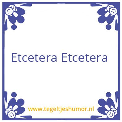 Tegeltje: Helder