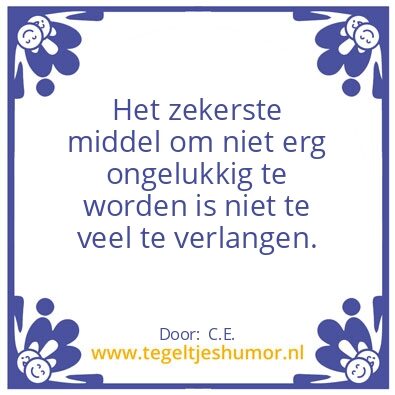 Tegeltje: Type