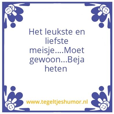 Tegeltje: Beja