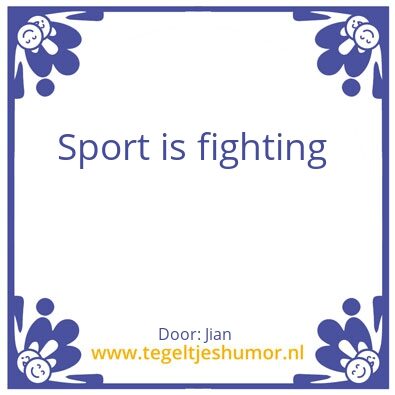 Tegeltje: Jian van der Spek