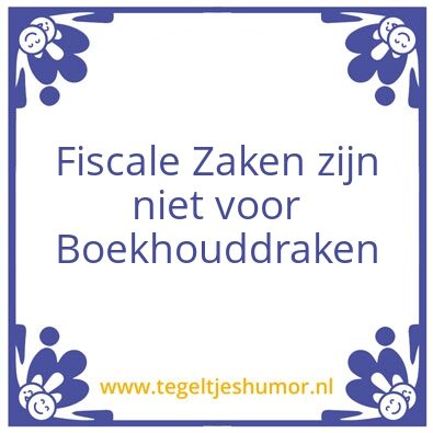 Tegeltje: Boekhouders