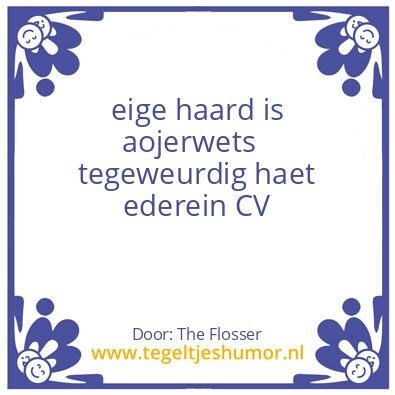 Tegeltje: Spreuken