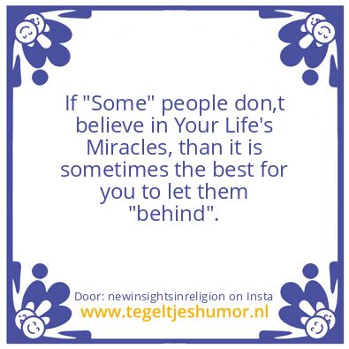 Tegeltje: “Some” people
