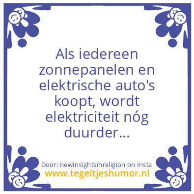 Tegeltje: Lekker Duur !