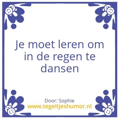 Tegeltje: gastvrijheid