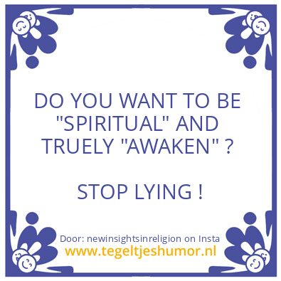 Tegeltje: The Great Awakening !