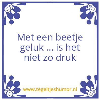 Tegeltje: telefoonshift