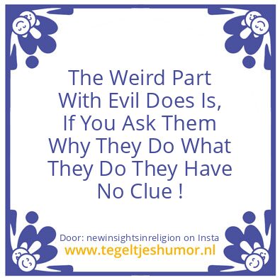 Tegeltje: The GOD of TRUTH.