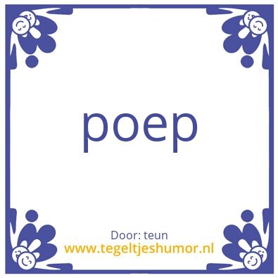 Tegeltje: teun is cool