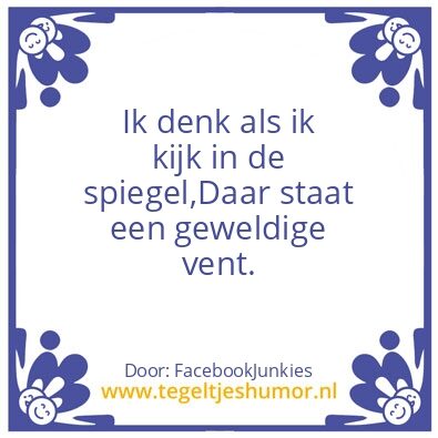 Tegeltje: Bescheiden