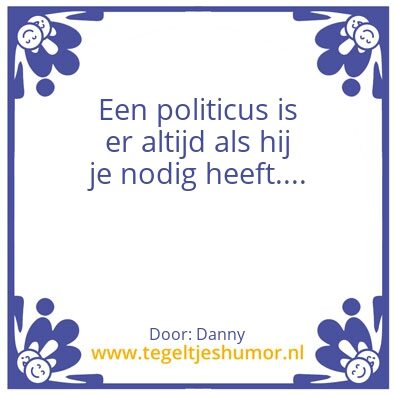 Tegeltje: Tegel