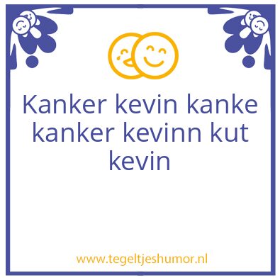 Tegeltje: Fax