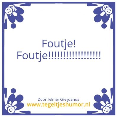 Tegeltje: Anaalridder
