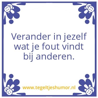 Tegeltje: Fout