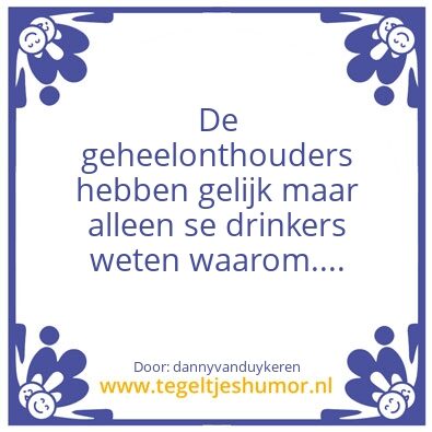 Tegeltje: Tegel