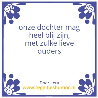 Tegeltje: spreuk