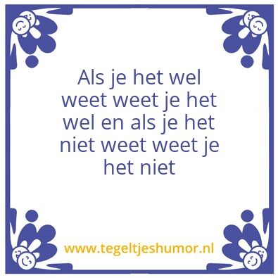 Tegeltje: Tegeltje