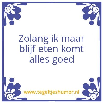 Tegeltje: Classic Kraaij