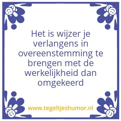 Tegeltje: Verlangen