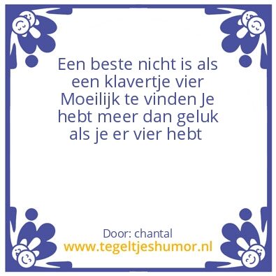 Tegeltje: Nichten