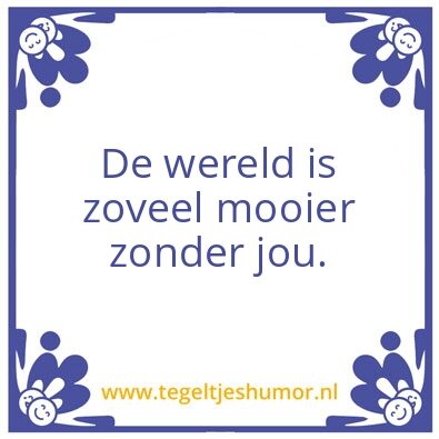 Tegeltje: Lalal