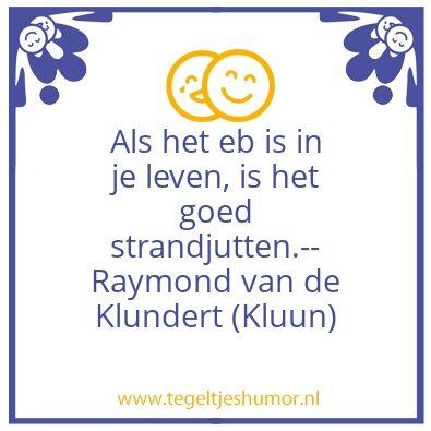Tegeltje: Strandjutten