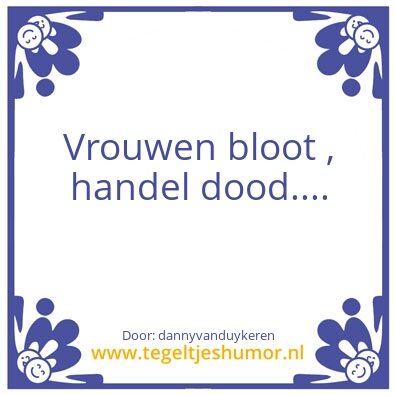 Tegeltje: Tegel