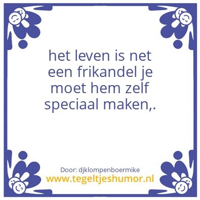 Tegeltje: frikandel