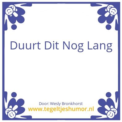 Tegeltje: WB