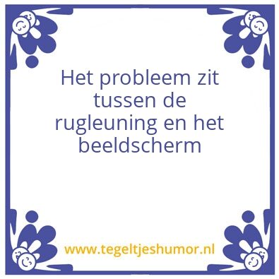 Tegeltje: Huub