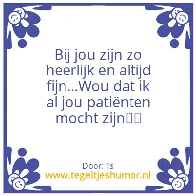 Tegeltje: Peut